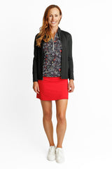 Marisa Pleated Skort - RED - Amy Sport