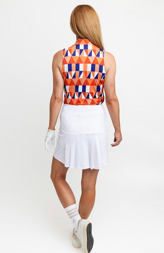 Marisa Pleated Skort - White 18