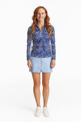 Aurora Skort - STARLIGHT FAUX LEATHER - Amy Sport