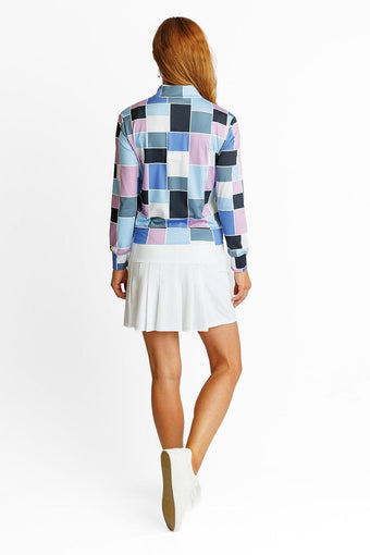 Danni Bomber Jacket - Color Block