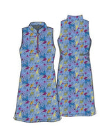 Course To Cocktails Sleeveless Dress - AMALFI BLUE