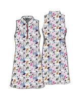 Course To Cocktails Sleeveless Dress - AMALFI WHITE
