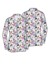 Olivia Long Sleeved Top- AMALFI WHITE
