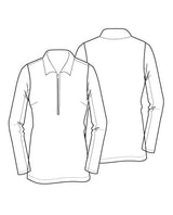 Olivia Long Sleeved Top - WHITE