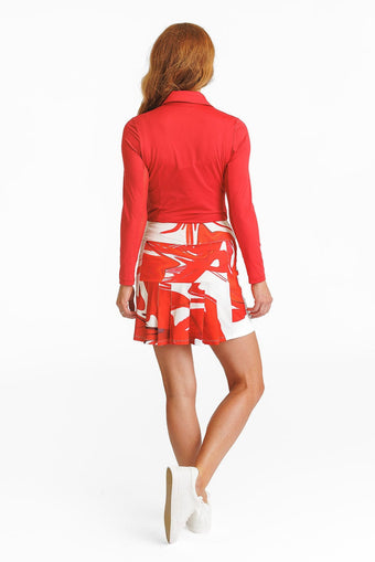 Marisa - RED ABSTRACT - Amy Sport
