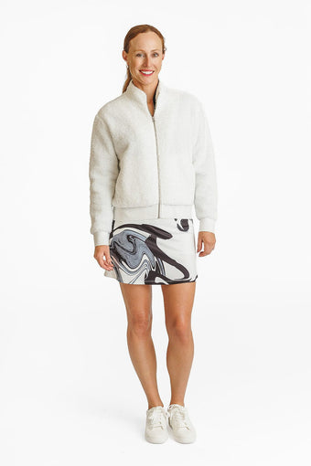 Danni Bomber Jacket - COTTON SHERPA - Amy Sport