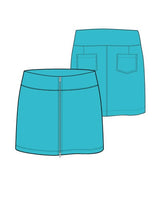 Aurora Skort - BLUE AGAVE