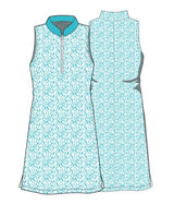 Course To Cocktails Sleeveless Dress - COACHELLA