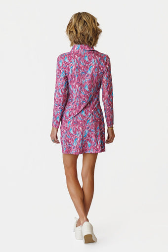 Olivia Long Sleeved Top - SUNSET BLOOM