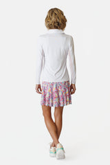 Olivia Long Sleeved Top - WHITE