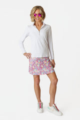 Olivia Long Sleeved Top - WHITE