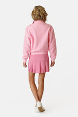 Danni Bomber Jacket - CANYON BLUSH SHERPA