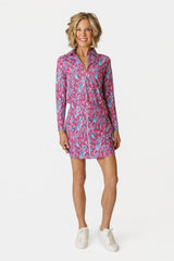 Olivia Long Sleeved Top - SUNSET BLOOM