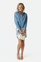 Danni Bomber Jacket - SLATE