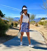 Aurora Skort - LATTICE FAUX LEATHER