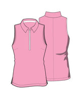 Madi Sleeveless Top - CANYON BLUSH