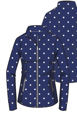 Jems Jacket - Navy Flame - Amy Sport