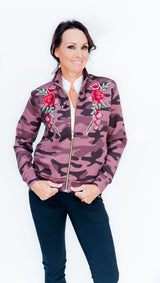 Limited Edition - Danni Bomber Jacket Camo - Amy Sport